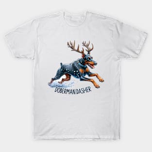 Doberman Dasher T-Shirt